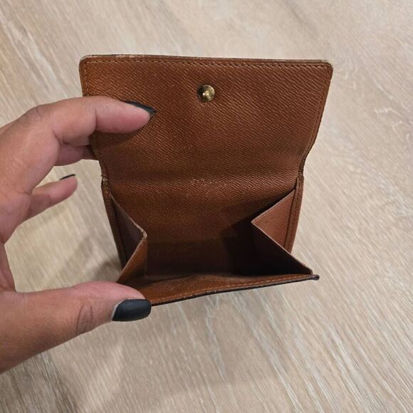 Louis Vuitton Compact Elise Wallet Monogram Vintage Leather - Picture 4 of 10